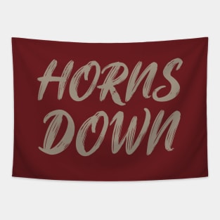 Horns Down Tapestry