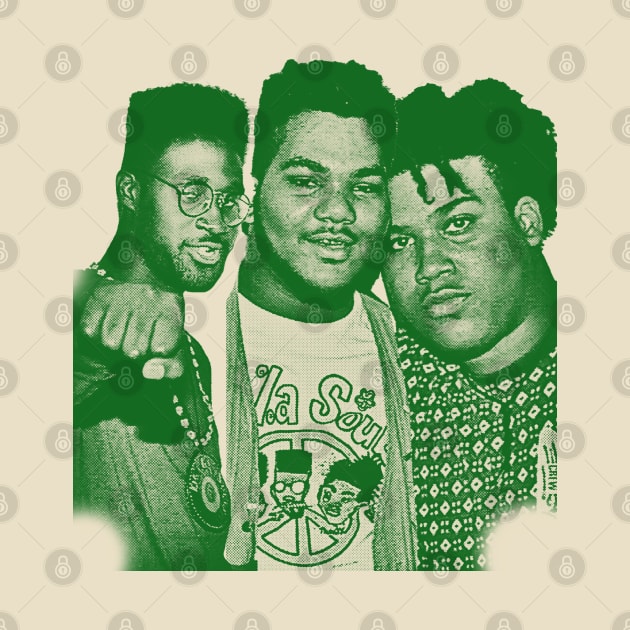 31 artdrawing// de la soul// green solid style by Loreatees