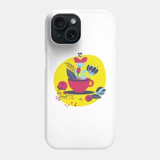 yellow realty Phone Case