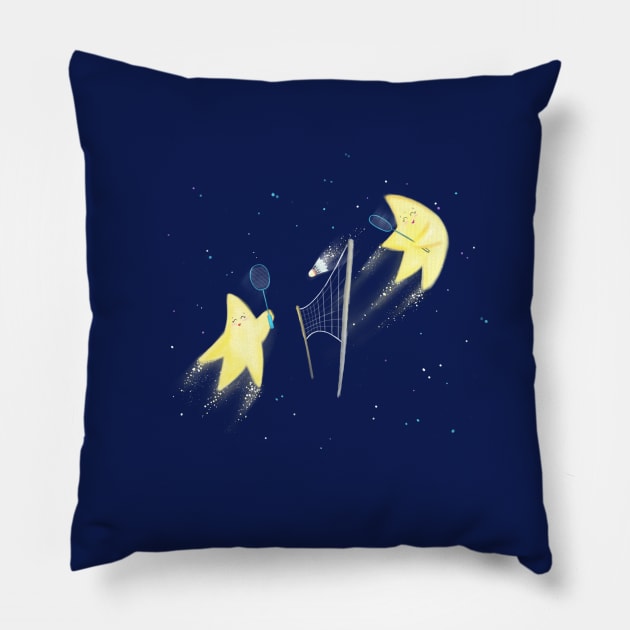 Badminton Star Pillow by Star Sandwich