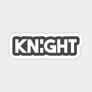 Large Minimal Knight Magnet