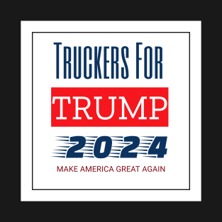 Truckers For Trump 2024 T-Shirt