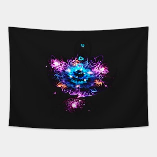 Neon shot Tapestry