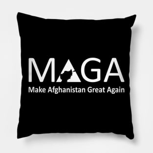 MAGA - Make Afghanistan Great Again Pillow