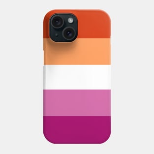 Lesbian pride flag 2 Phone Case