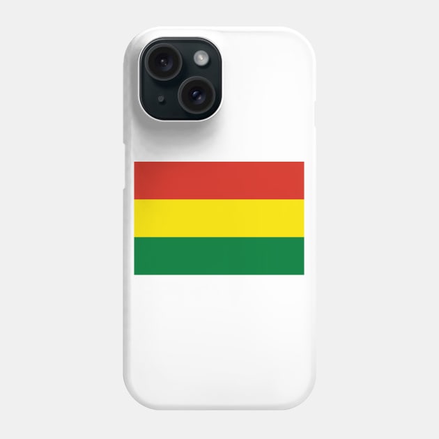 Flag of Bolivia Phone Case by COUNTRY FLAGS