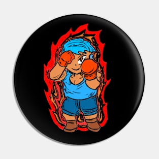 Cool Boxer's spirit Pin