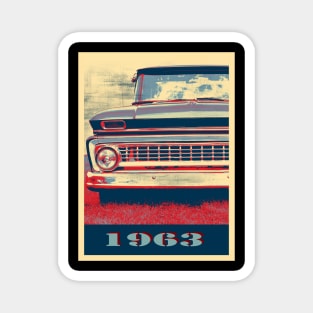 1963 Chevrolet C-10, Apache Pickup 2 Magnet