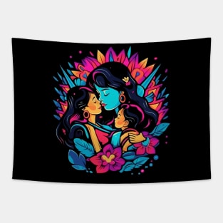 Cheerleading Mothers Day Tapestry