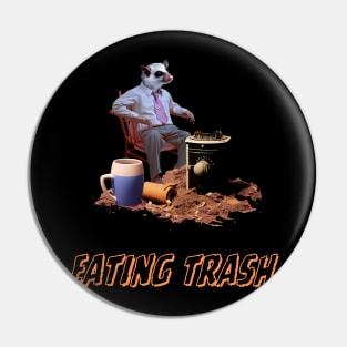 lets eat trash Pin