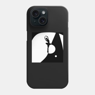 Black and White The Dancer Graphic Minimalism 050717 C Phone Case