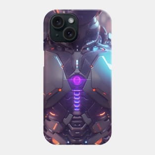 Cyberpunk Cyborg Male Torso Phone Case