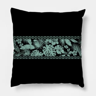 Vinatge Hawaiian Chest Band by © Buck Tee Originals Pillow