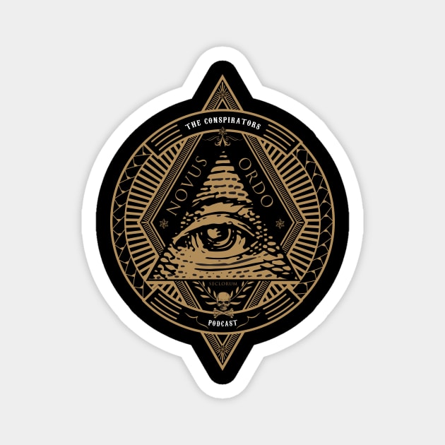 The Conspirators "Illuminati" Magnet by The Conspirators Podcast