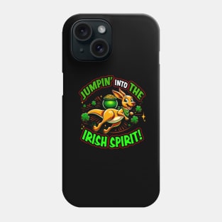 Jumpin into the Irish spirit Phone Case