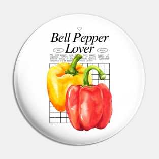 Bell Pepper Lover - Capsicums Gardening Plants Pin