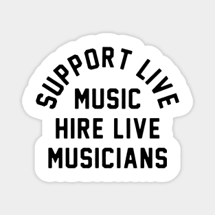 Support live music Magnet