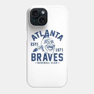 Old Style Atlanta Braves 3 by Buck Tee Phone Case