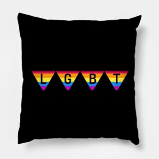 letter lgbt Pillow