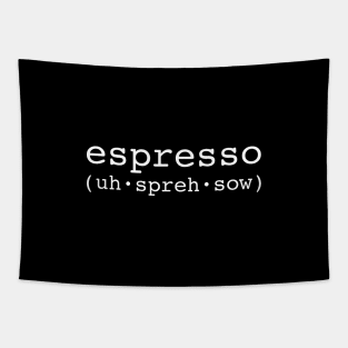 There is no X in Espresso Tapestry