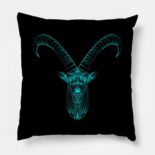 Ibex Spirit Animal Pillow