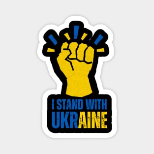 I Stand With Ukraine Magnet