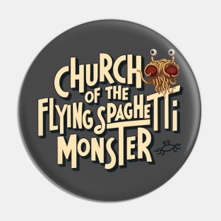 Flying Spaghetti Monster Pin
