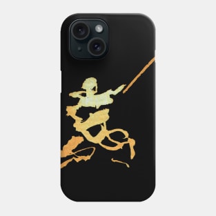 Swordfighter Ink Figure Phone Case