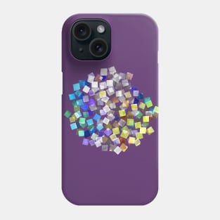 Confetti Plaids Party Rainbow Strong Cobalt Phone Case