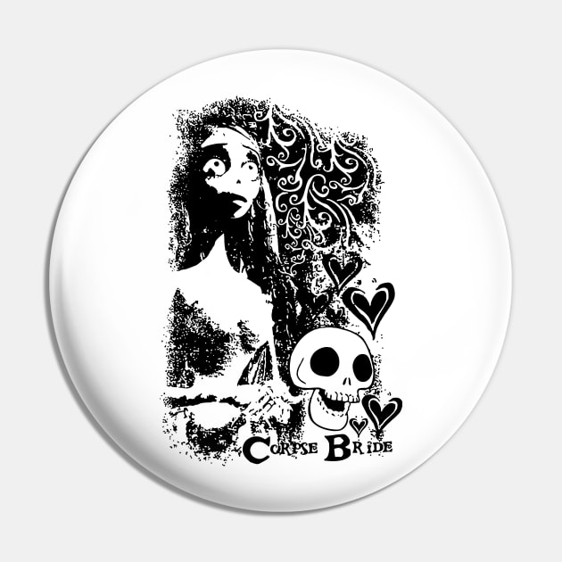 Corpse Bride Hopeful Emily Girls Pin by Leblancd Nashb