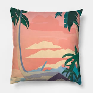 Hawaii Painting Pillow