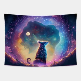 Cosmic cat Tapestry