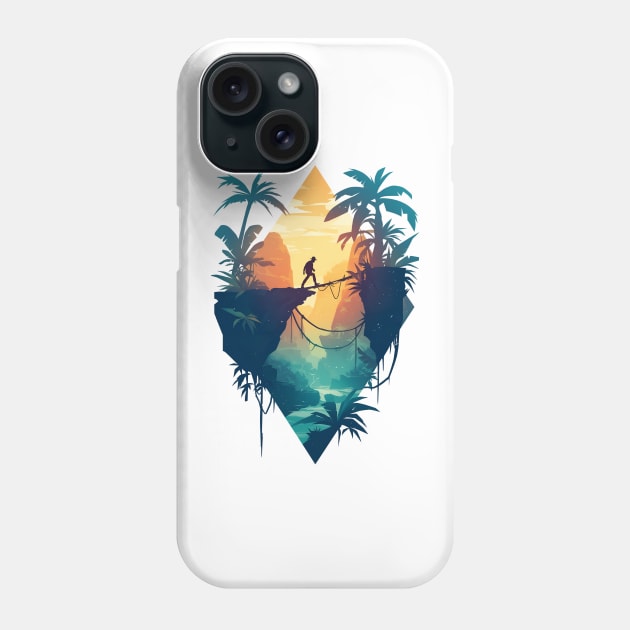 Treacherous Paths Through the Jungle - Indy Phone Case by Fenay-Designs