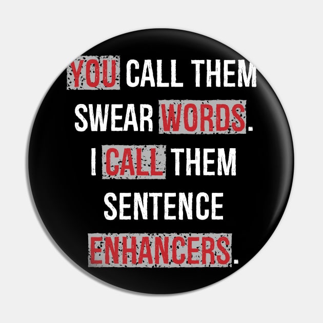 Swear Words Pin by zurcnami