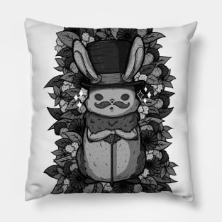 Top Hat Bunny Pillow