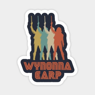 Retro Wynonna Earp Pocket Design Magnet