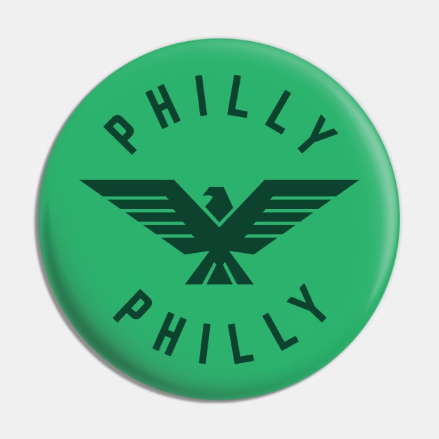 Philly Philly - Philadelphia Football Pin by PodDesignShop