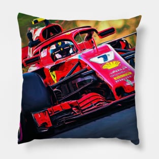 Iceman Kimi 2018 Pillow