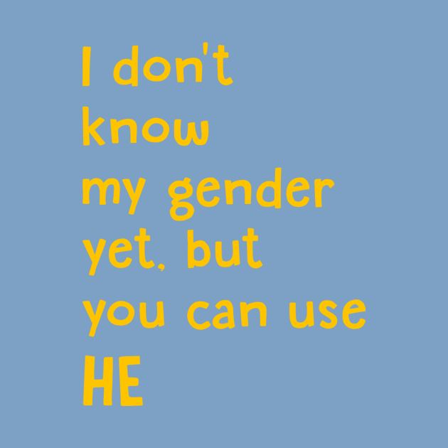 I don't know my pronouns ONESIE by Queer Kid Stuff