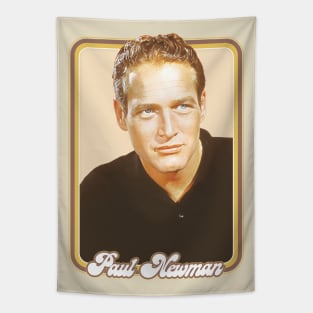 Paul Newman // Retro Aesthetic Fan Art Design Tapestry