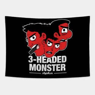 3-Headed Monster Tapestry