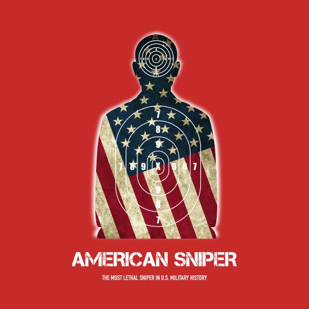 American Sniper - Alternative Movie Poster by MoviePosterBoy