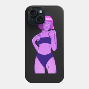 Bikini Girl (Without Background) Phone Case