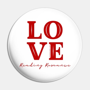 Love Reading Romance Pin