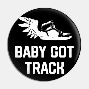 Baby Got Track Funny Track And Field Pin