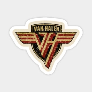 Retro Vintage Van Halen Magnet