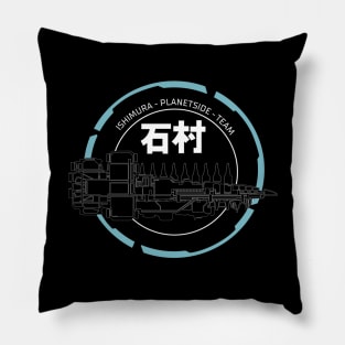 Ishimura Planetside Team (Black Print) Pillow