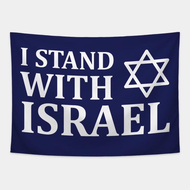 I stand with Israel Tapestry by MeLoveIsrael