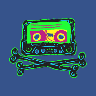 Cassette and Crossbones T-Shirt