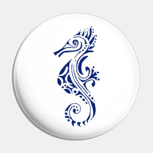 Marine seahorse tattoo Pin